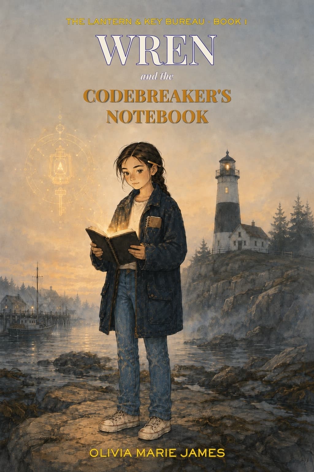 Wren and the Codebreaker's Notebook front cover